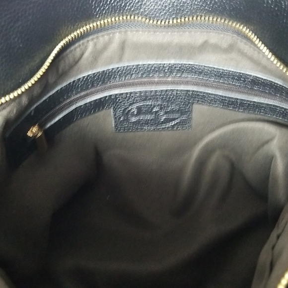 ONNA EHRLICH STACY TOTE BAG BLACK LEATHER - Picture 7 of 8